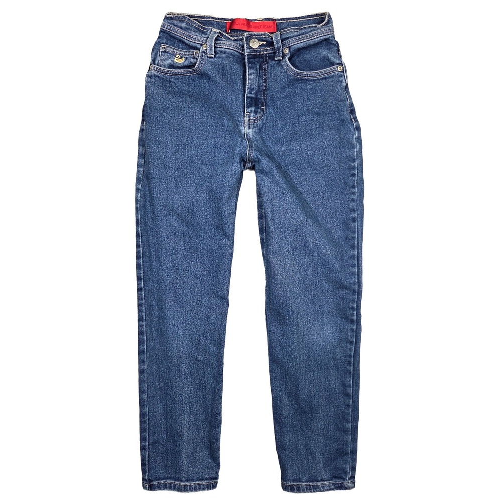 Gloria Vanderbilt Classic Straight Leg Jeans in Medium Blue